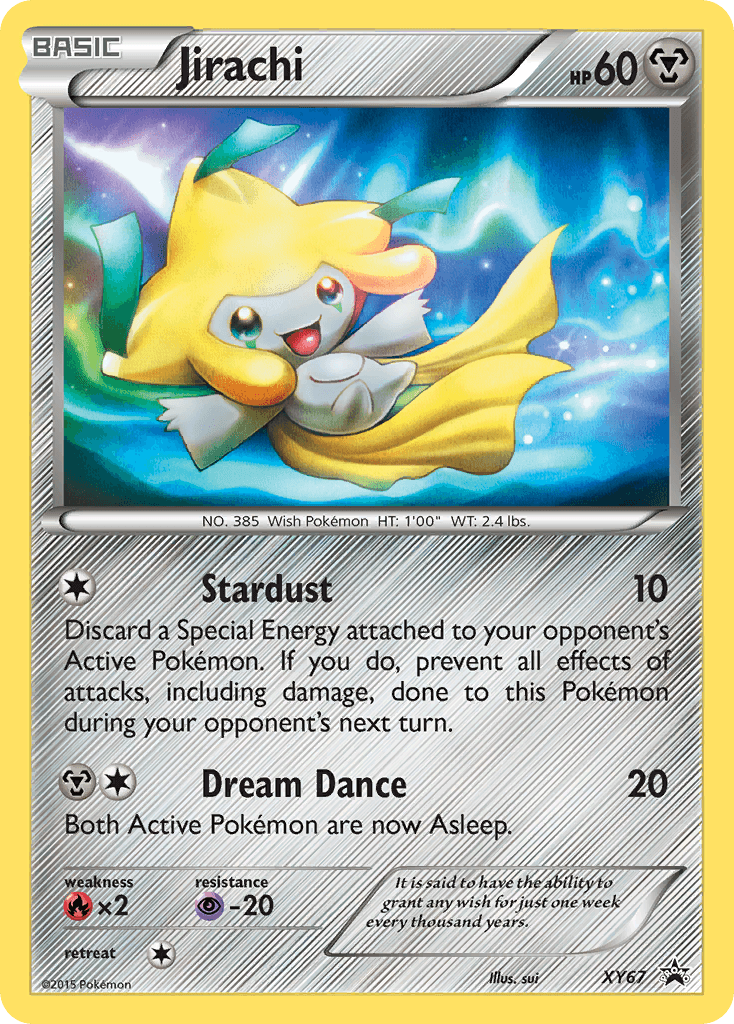 Jirachi from XY Black Star Promos