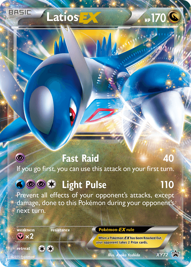 Latios-EX from XY Black Star Promos