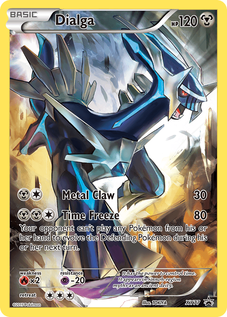 Dialga from XY Black Star Promos