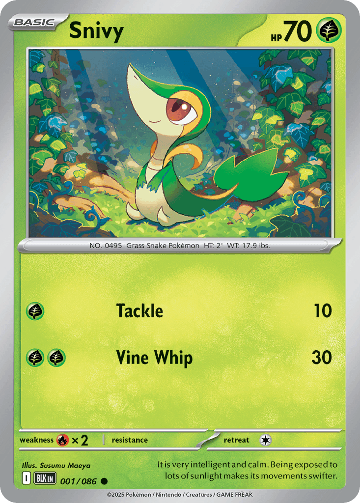 Snivy from Black Bolt